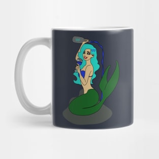 Aquarius Water Astrology Zodiac Sign Mermaid Mug